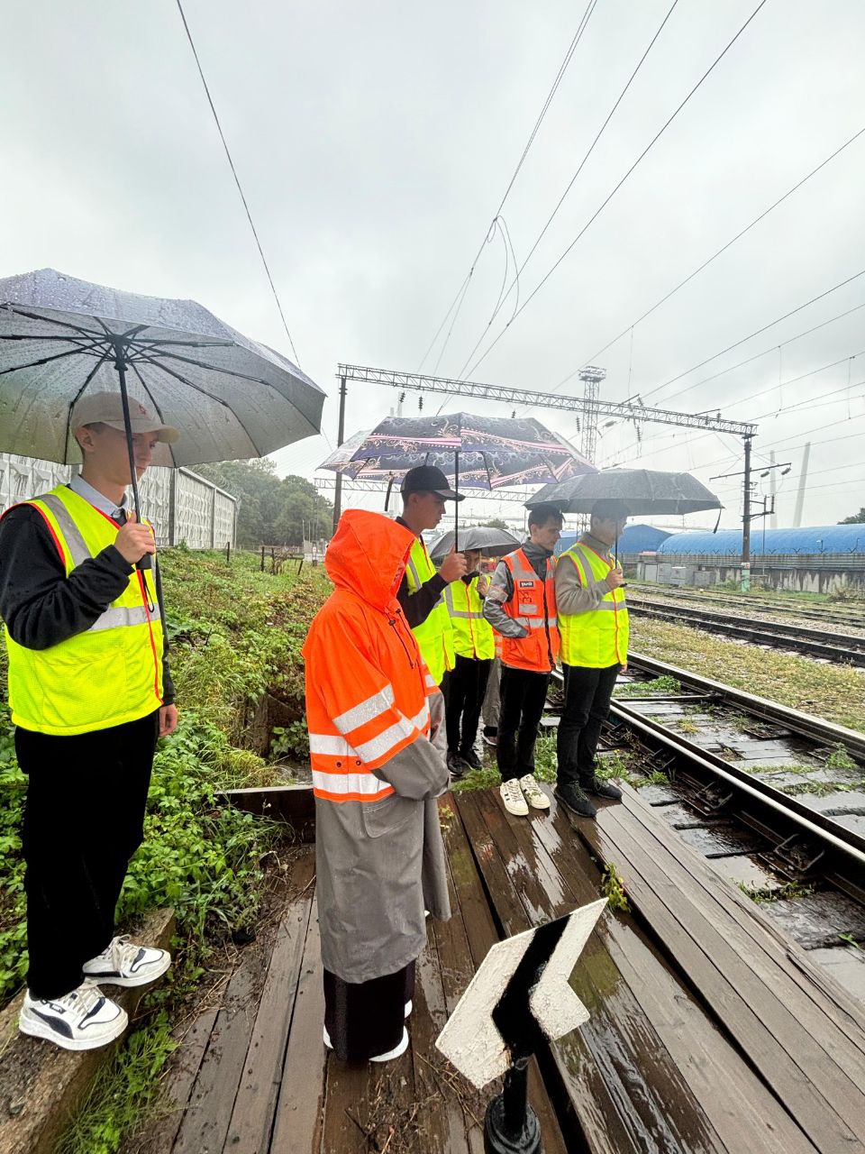 От теории к практике: студенты-железнодорожники на станции Мыс Чуркин