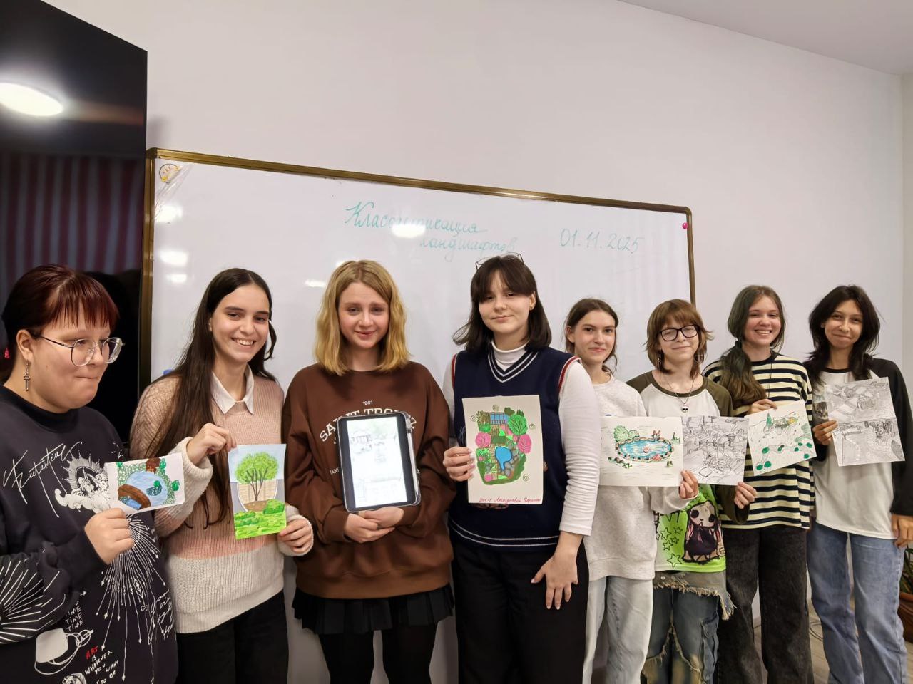 От теории к практике: студенты-дизайнеры создают ландшафтные проекты