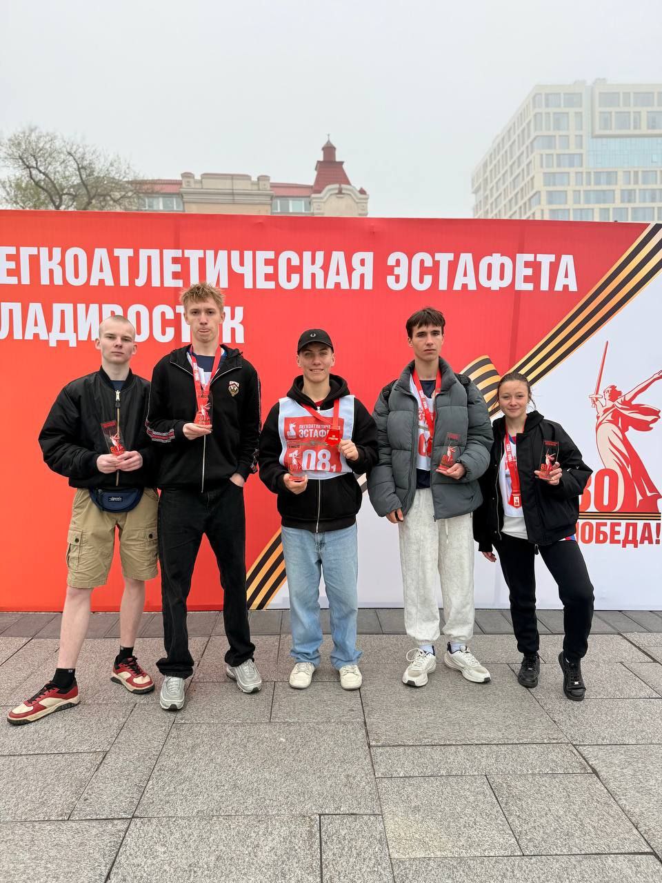 Наша команда — серебряные призёры «Эстафеты Победы» 🥈🔥